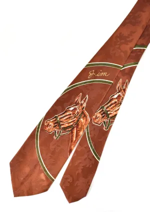 1940s Custom Jim Horse Tie