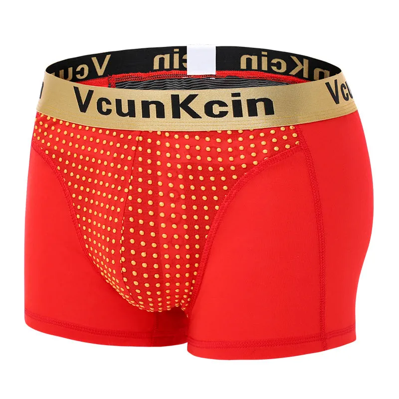 2Pcs Men's Functional Soft Modal Boxer Briefs