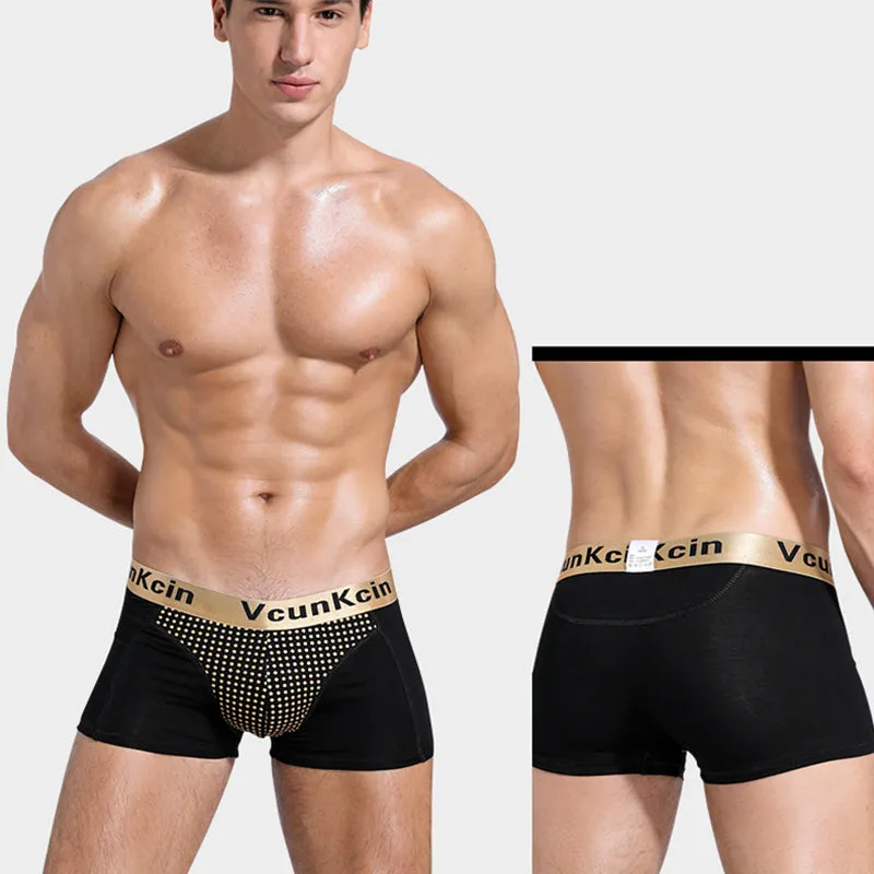 2Pcs Men's Functional Soft Modal Boxer Briefs