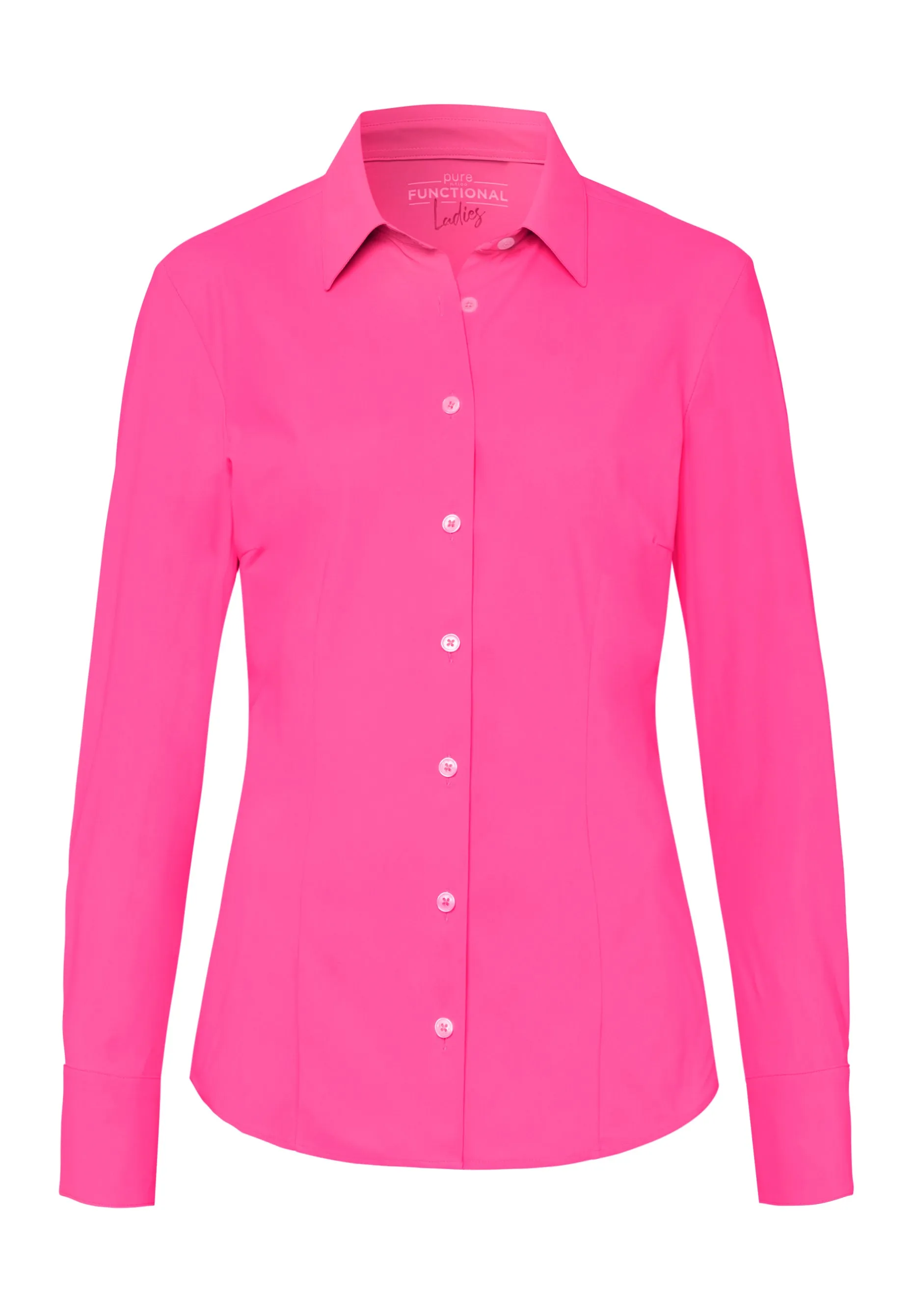 7700-91910 - Functional Bluse Slim Fit - pink