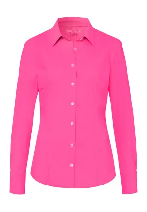 7700-91910 - Functional Bluse Slim Fit - pink