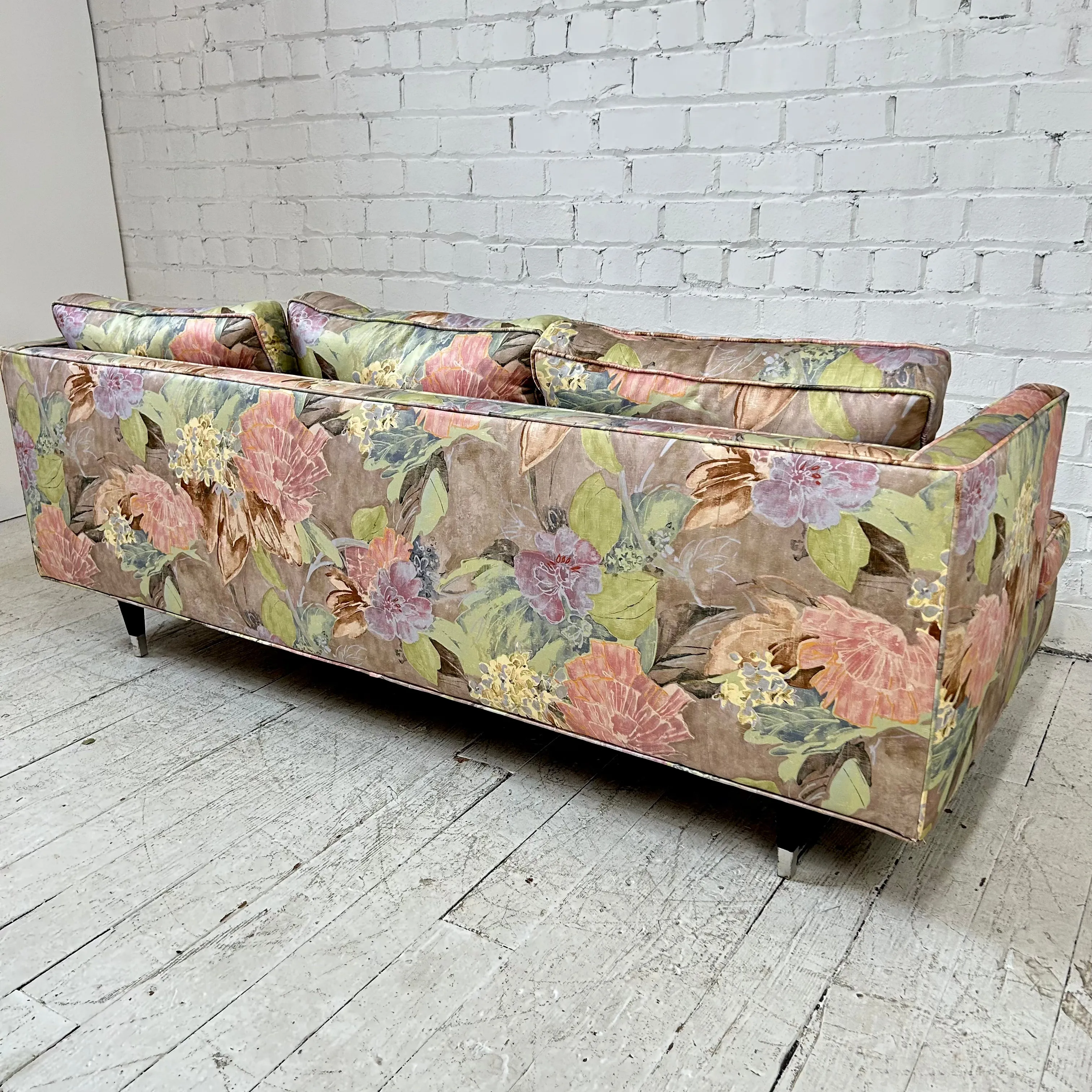 78.5" Mid-Century Modern Dunbar Style Sofa