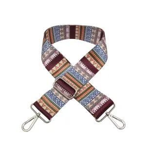 Adjustable Guitar Strap - Aztec-Multi-2