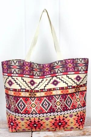 Arrow shoulder tote