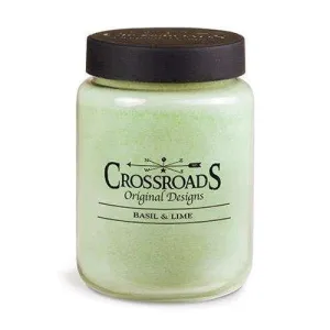 Basil & Lime Jar Candle, 26oz