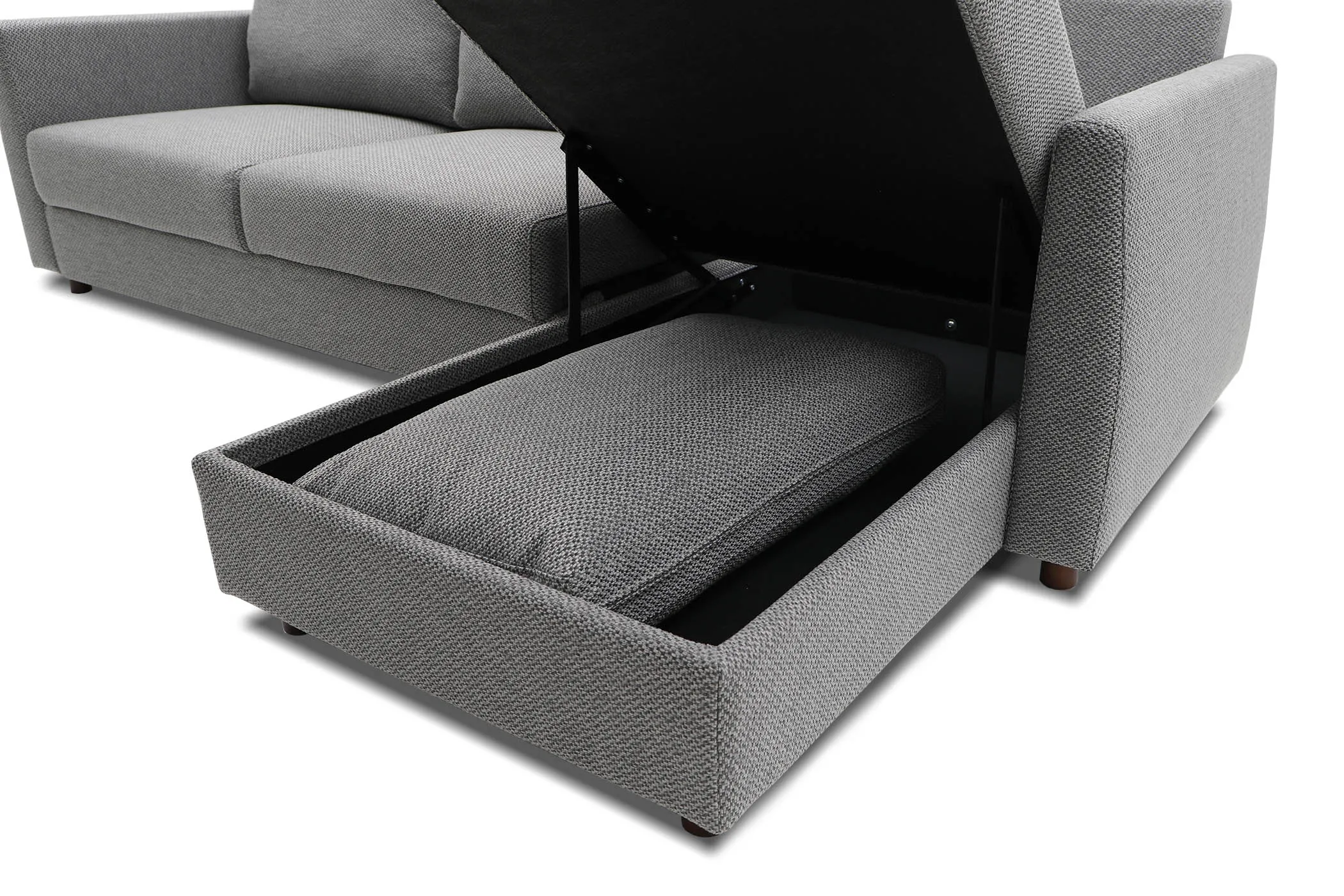 Bergen Reversible Sectional Sofa Bed With Storage