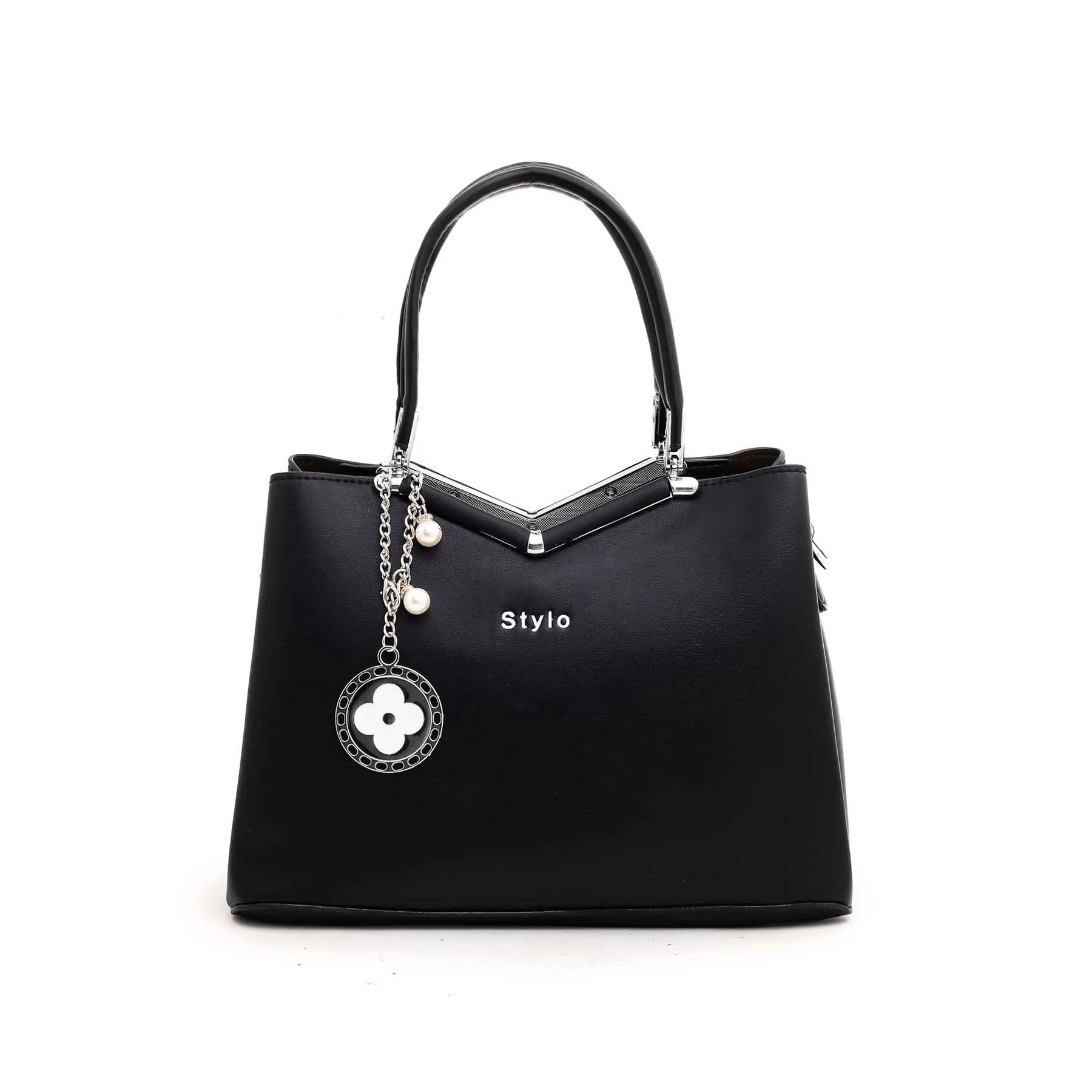 Black Formal Hand Bag P35966