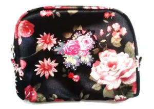 Black Roses Cosmetic Bag