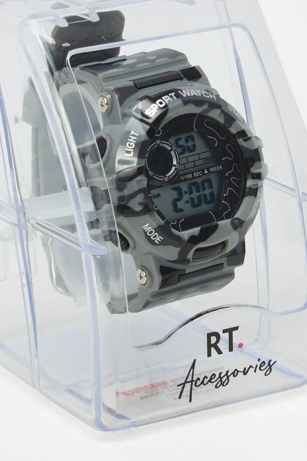 Boys Grey Multi Functional Digital Watch