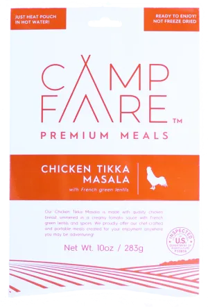 Campfare Chicken Tikka Masala with French Green Lentils