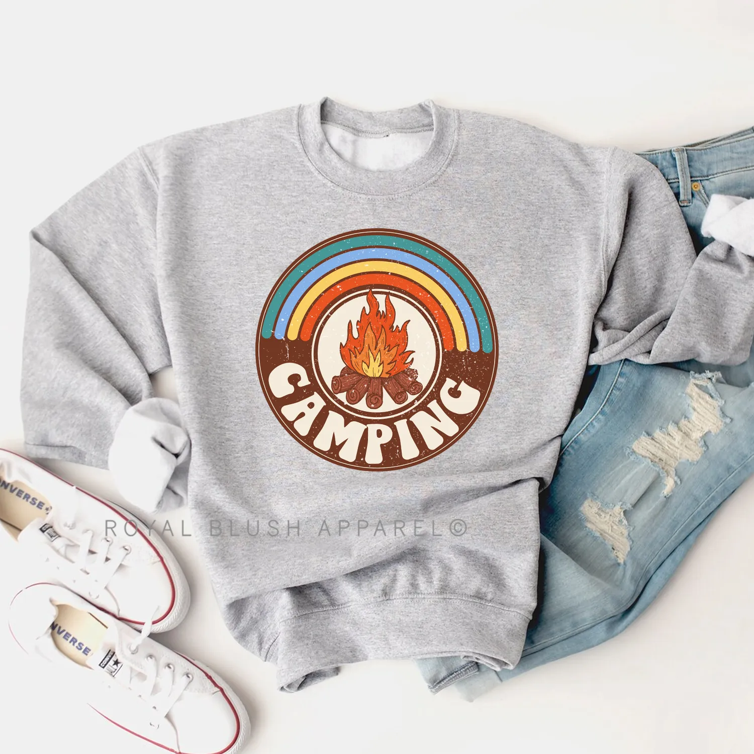 Camping Sweatshirt