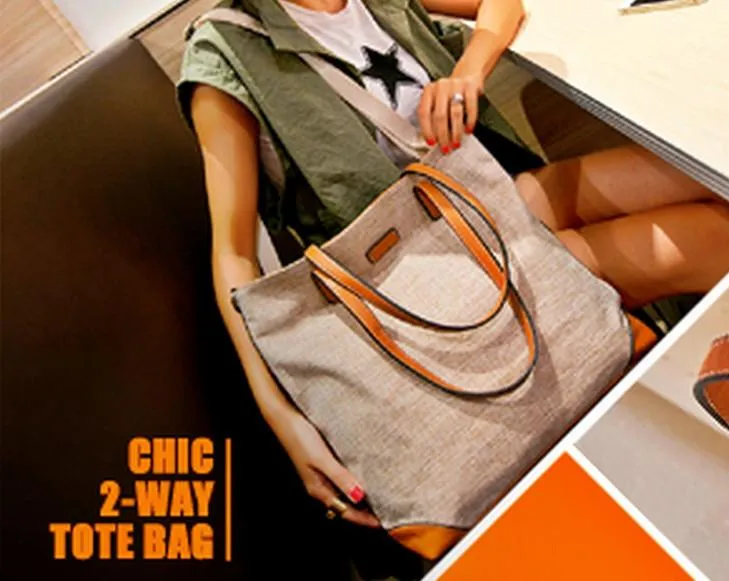 Chic 2-Way Tote Bag