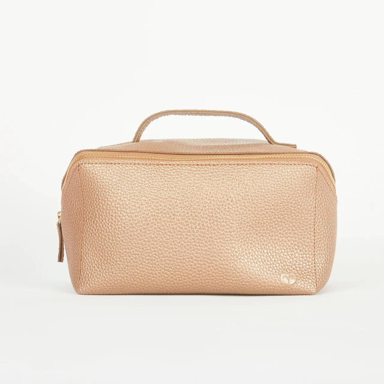 Cinnabar Cosmetic Case | Rose Gold