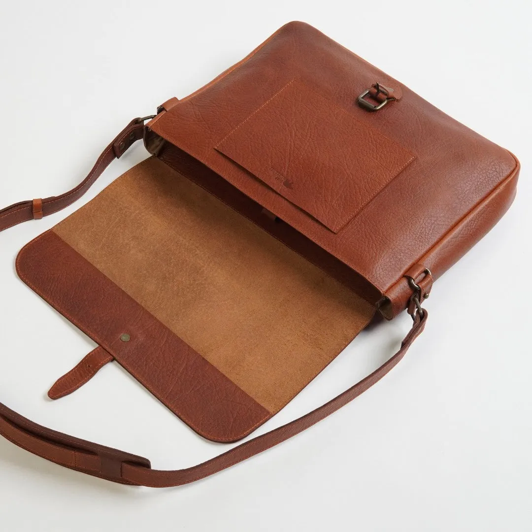 Classic Messenger - Rust Brown