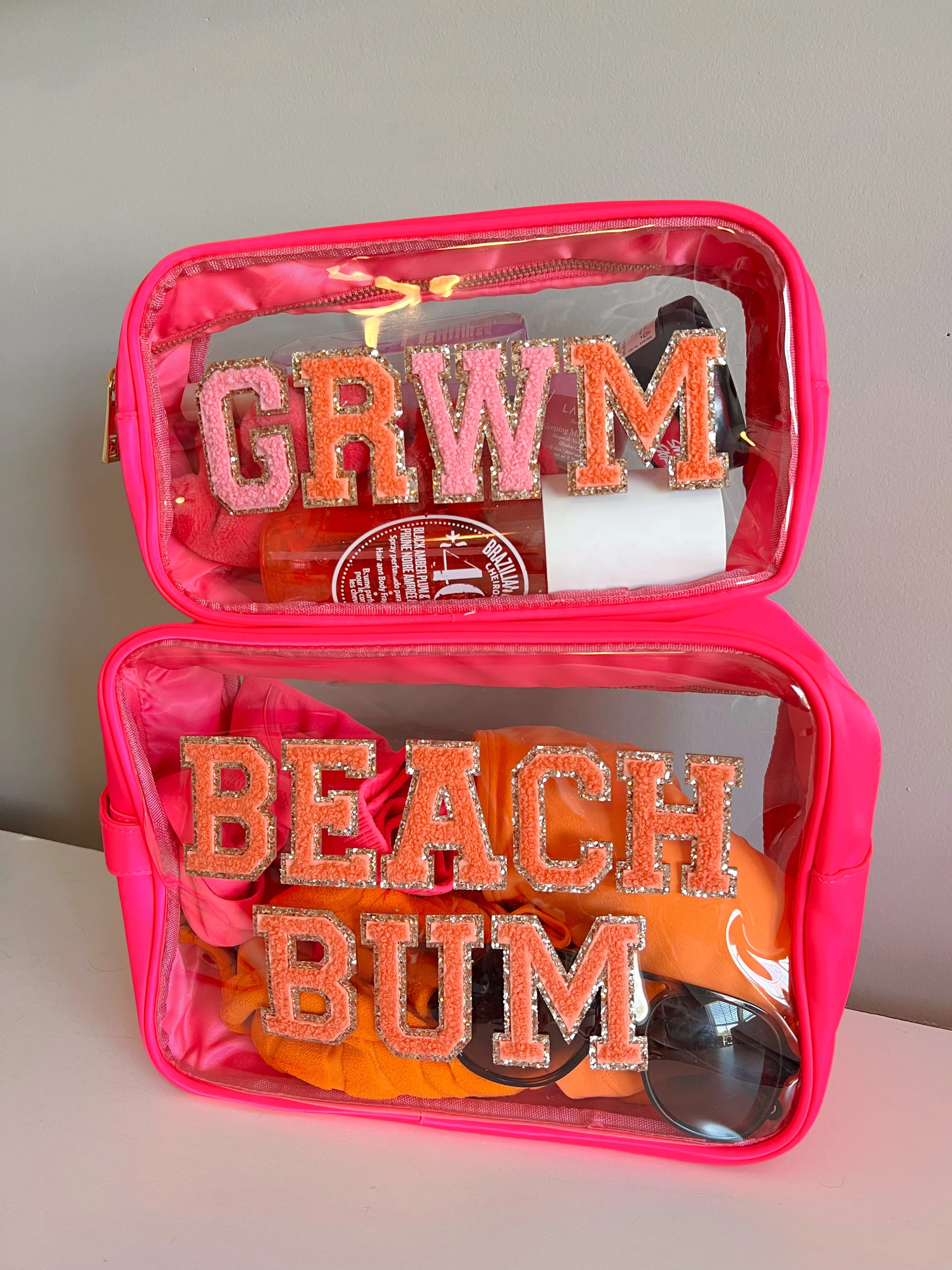 Clear Makeup Bag Collection