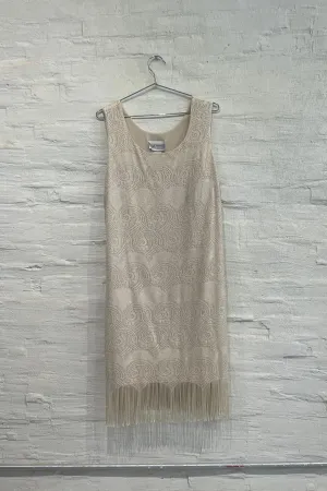 Cocktail Dress with Fringe - Vintage/ Used