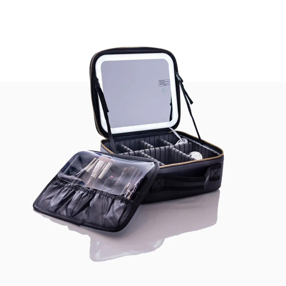 Cosmetic Bags with LED Mirrors