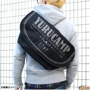 COSPA Yurucamp △ Messenger Bag Black