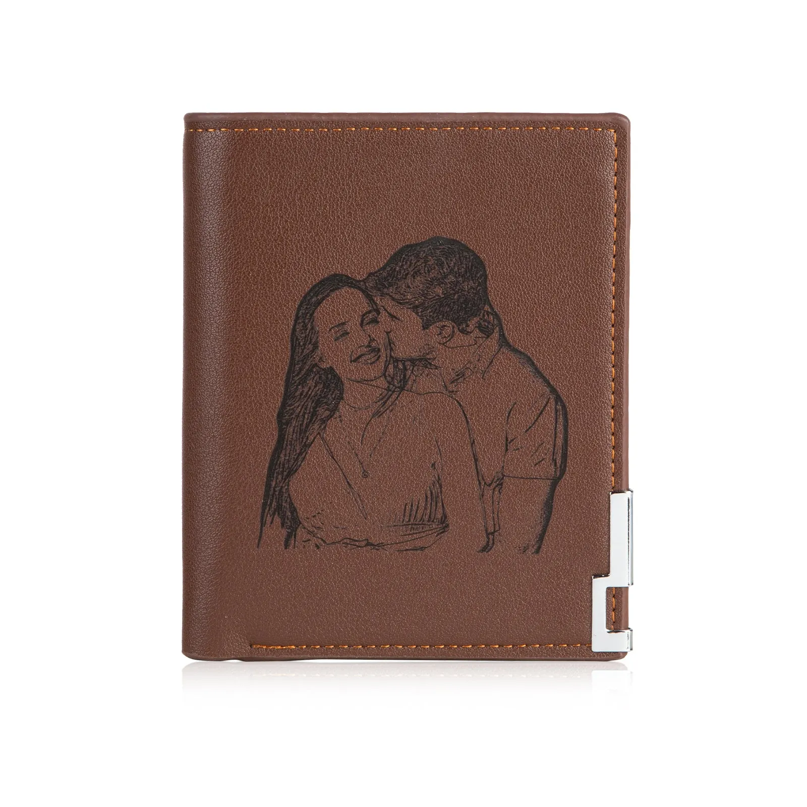 Custom Photo Leather Wallet