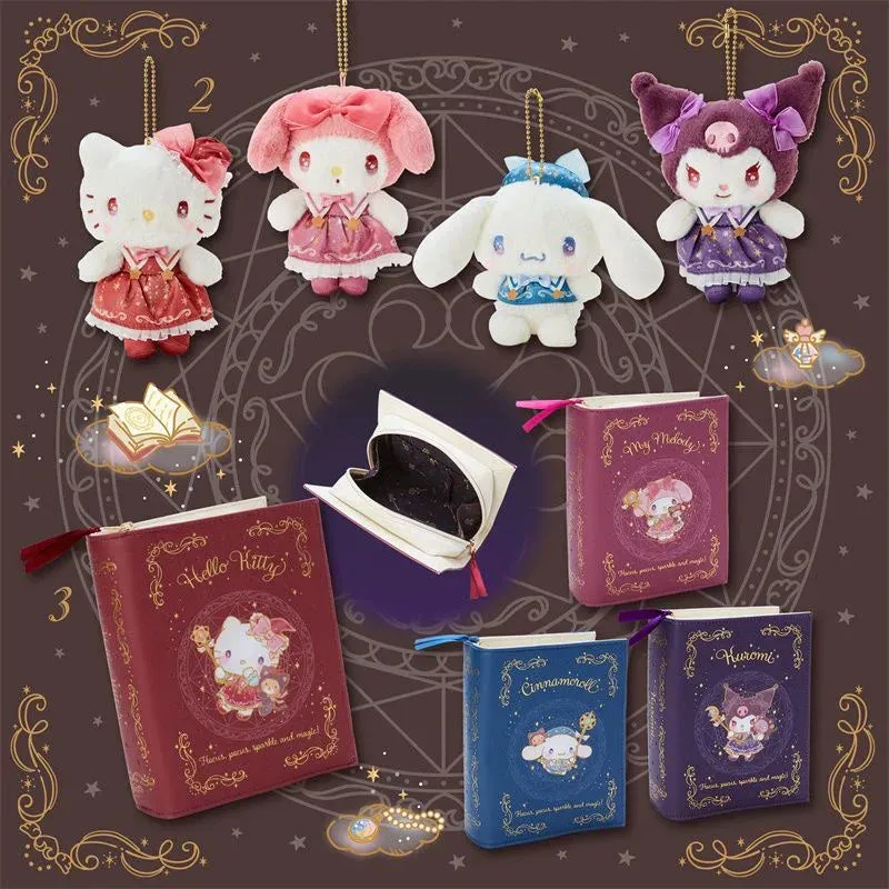 Cute Magical Book Makeup Bag