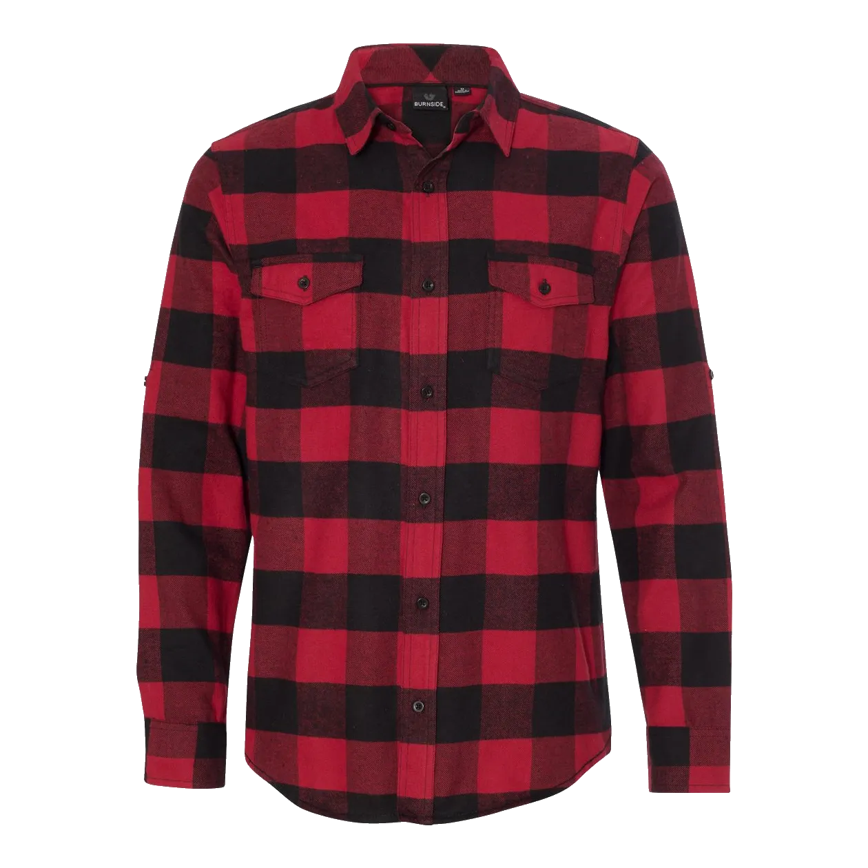 D1201M Mens Yarn-Dyed Long Sleeve Flannel Shirt