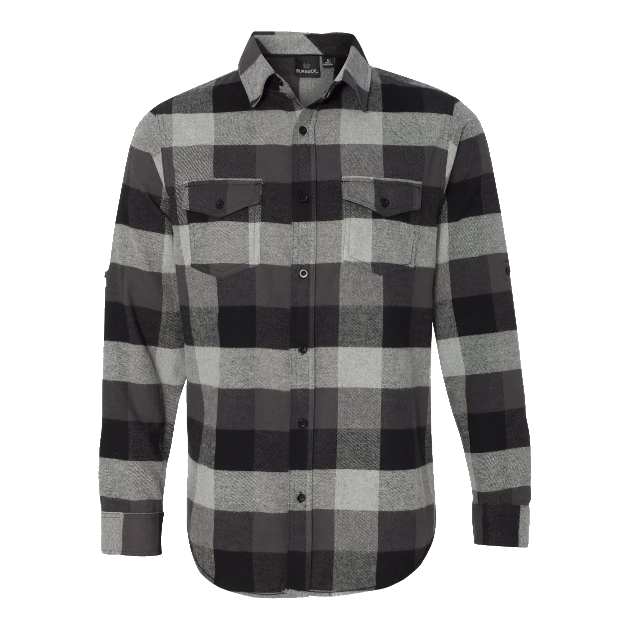 D1201M Mens Yarn-Dyed Long Sleeve Flannel Shirt