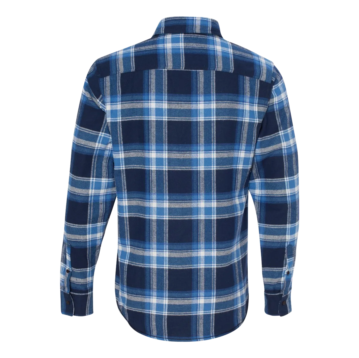 D1201M Mens Yarn-Dyed Long Sleeve Flannel Shirt