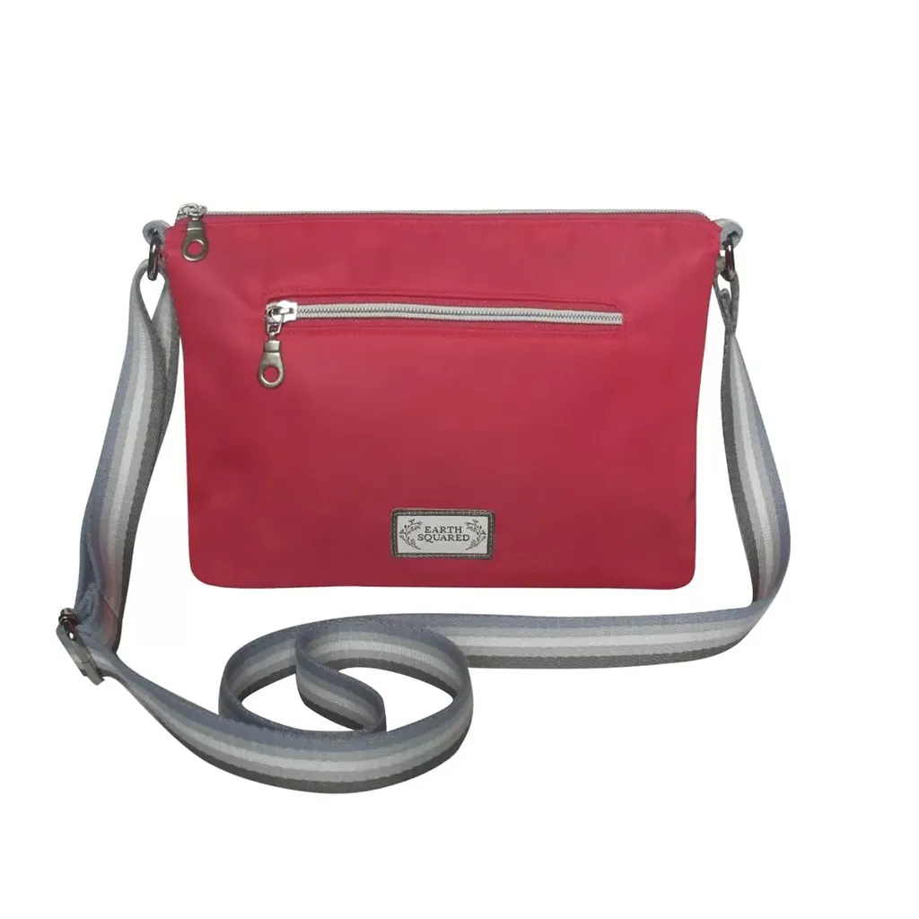 Deep Pink Voyage Messenger Bag