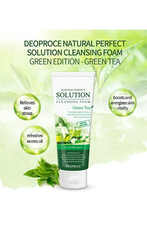 [DEOPROCE] Natural Perfect Solution Cleansing Foam (170g/5.75fl.oz)