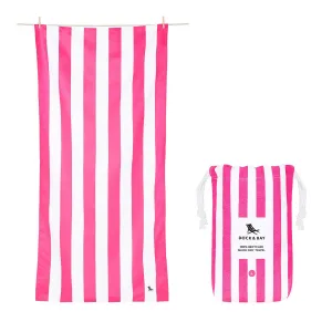 Dock & Bay Quick Dry Towel: Phi Phi Pink