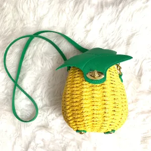 Dole Factory Pineapple Wicker Bag