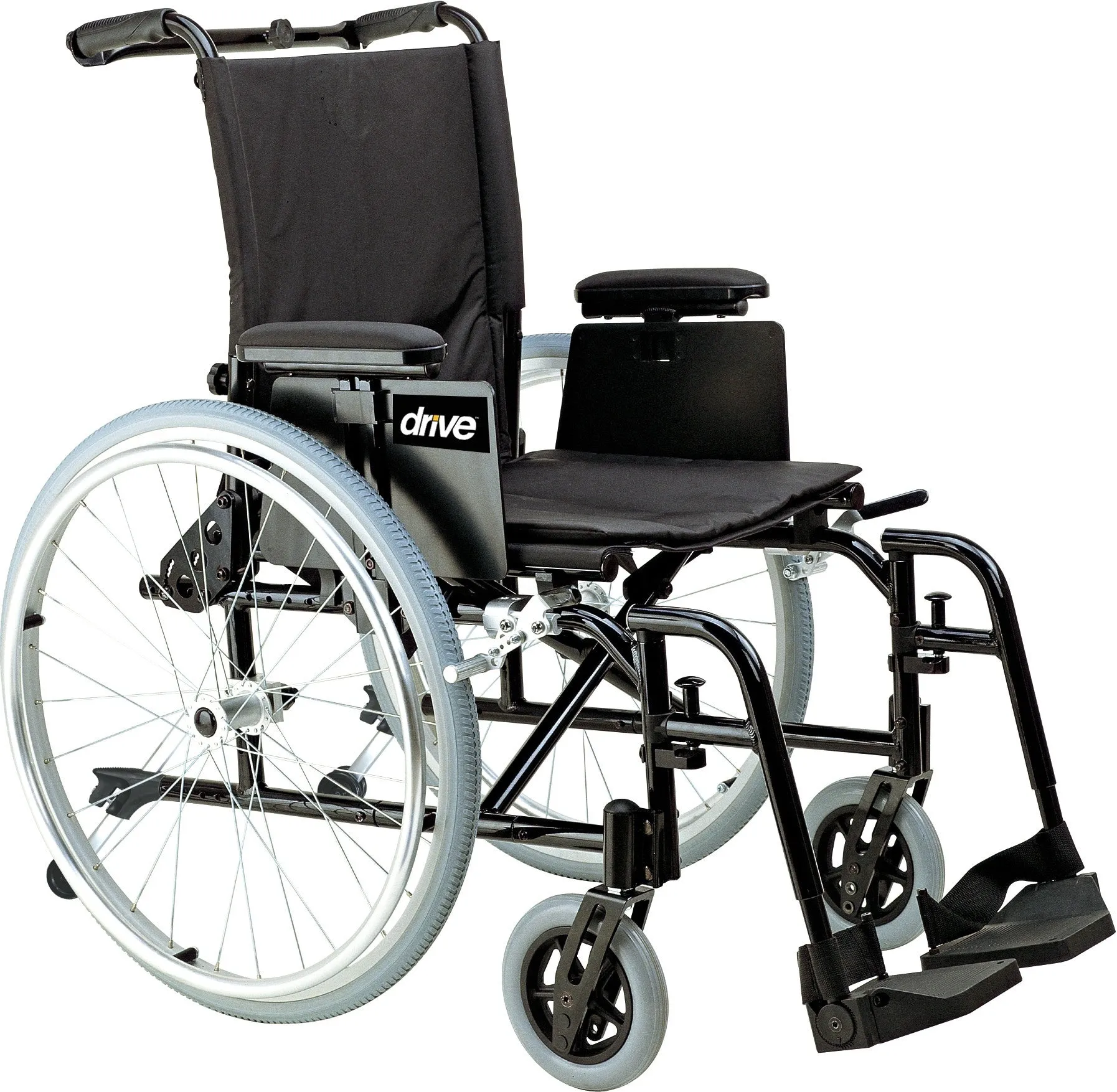 Drive AK516ADA-AELR Lightweight Wheelchair, 1 Each