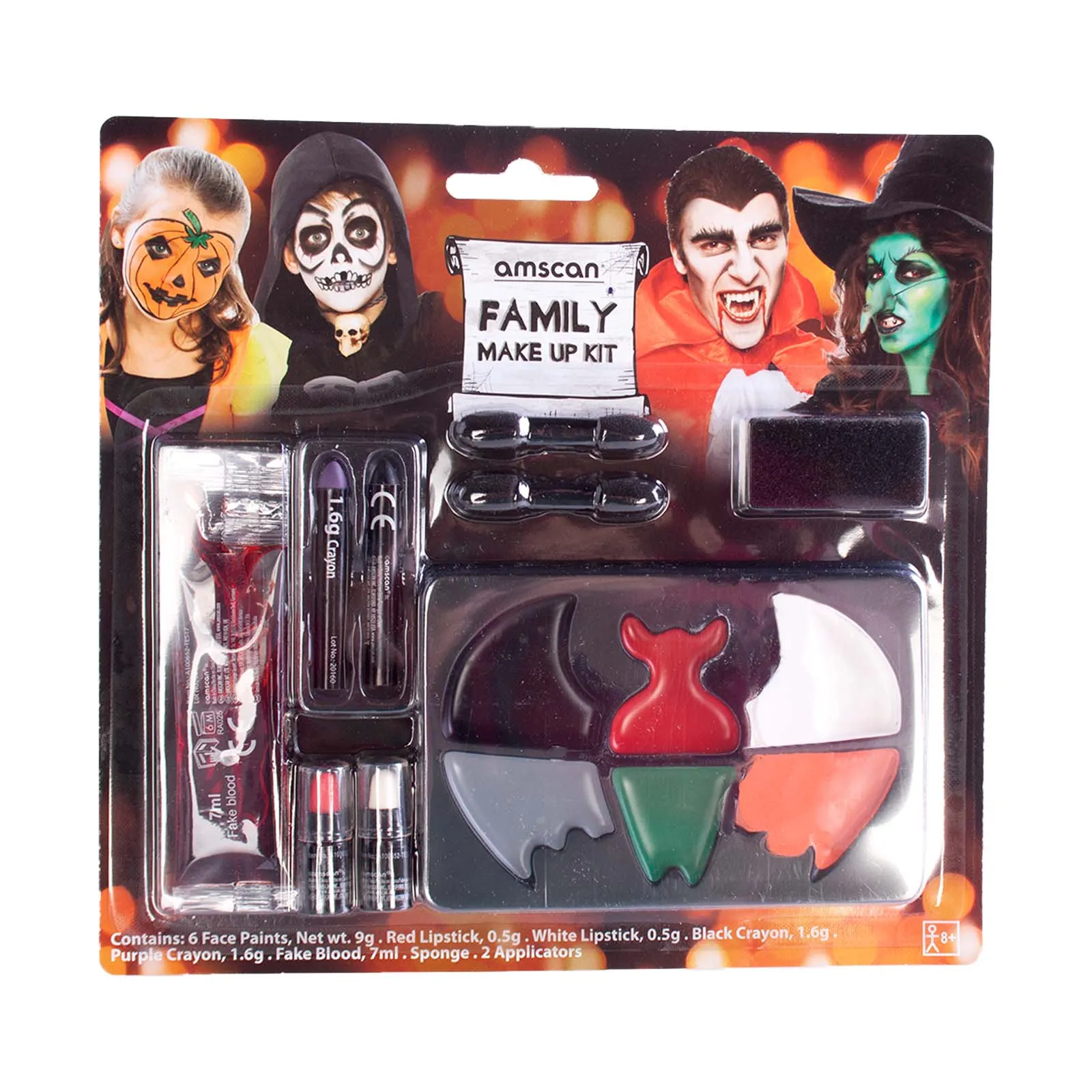 Family Halloween Makeup Kit