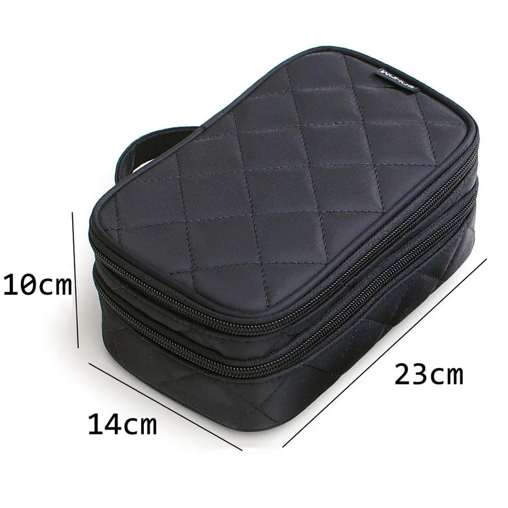 Fashion Large Capacity Women's Waterproof Nylon Makeup Bags