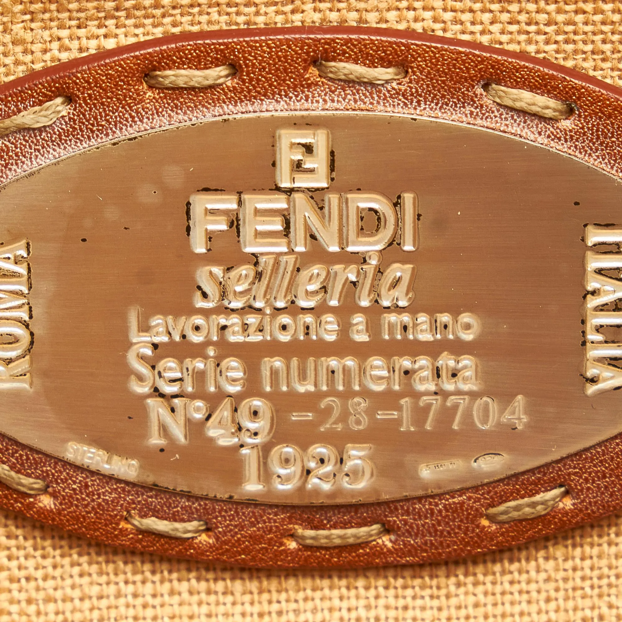 Fendi Selleria Linda Leather Handbag (SHG-26196)