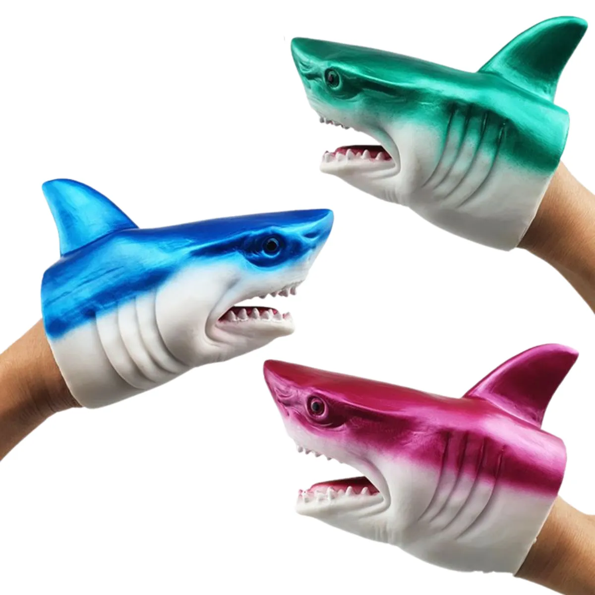 Fetching Shark Glove Toy for Pet Training