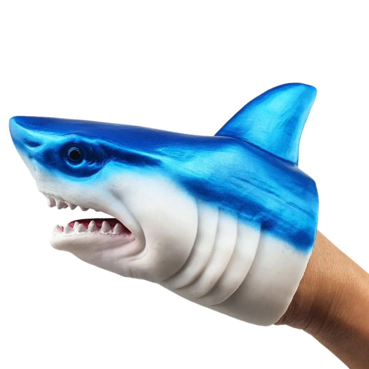 Fetching Shark Glove Toy for Pet Training