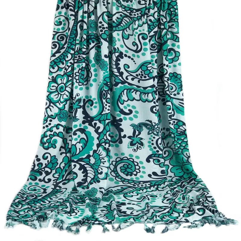 Floral Fern Sarong