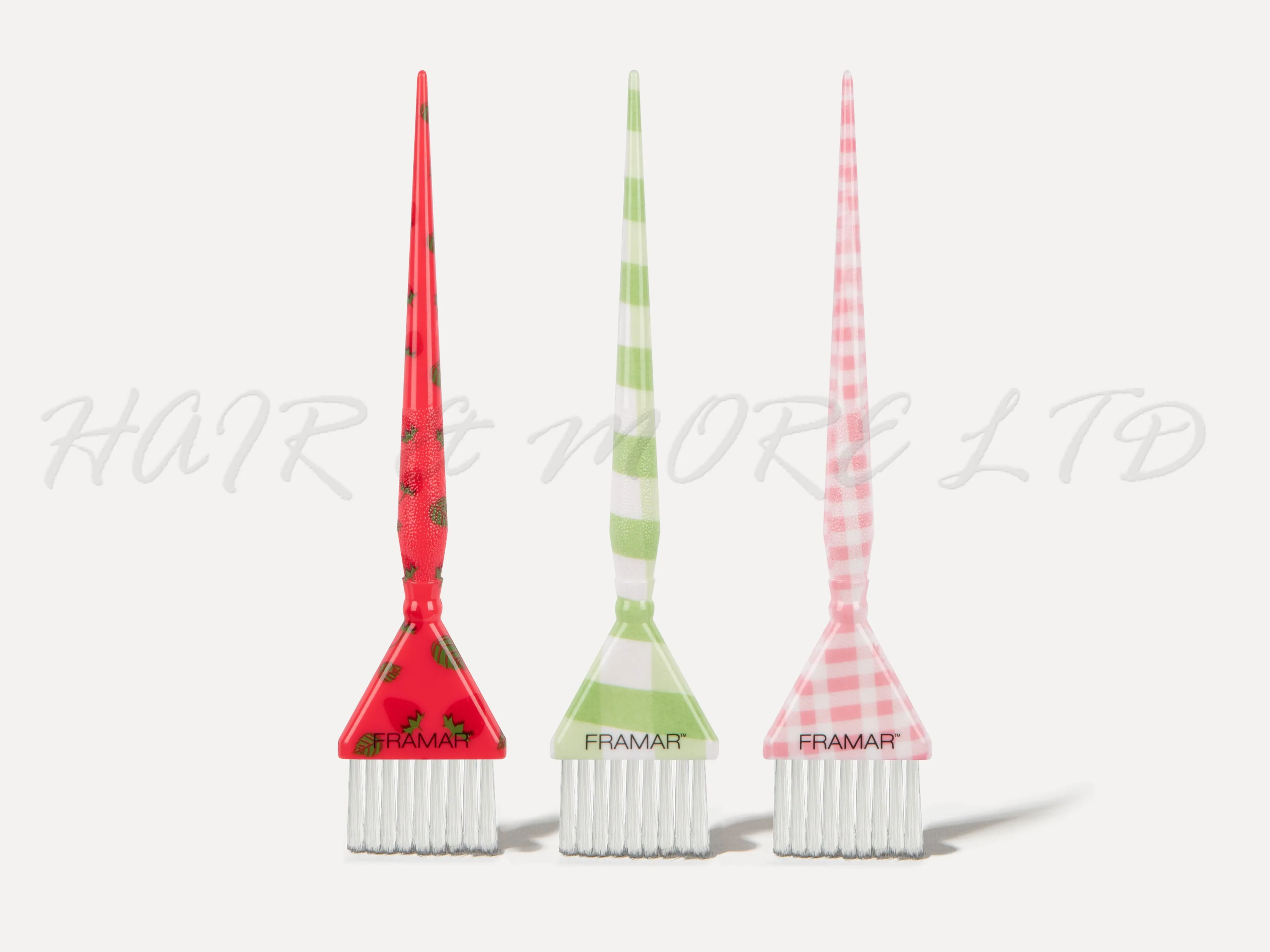 Framar Strawberry Shortcake Triple Threat Brush Set (3pc)