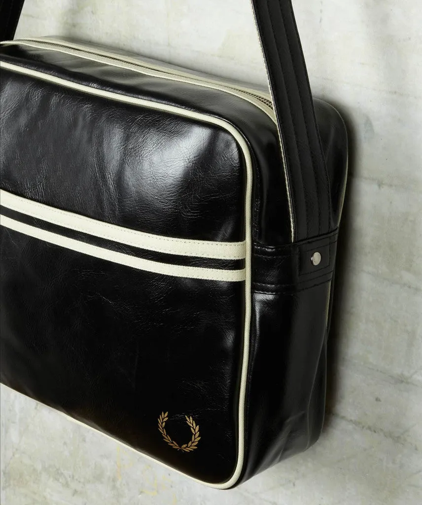 Fred Perry Shoulder Bag - Black & Ecru