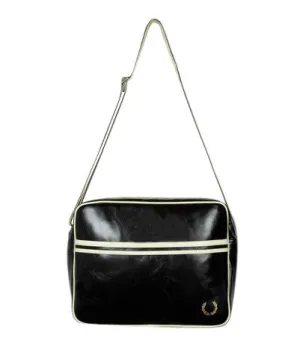 Fred Perry Shoulder Bag - Black & Ecru