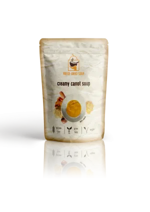 Freeze-Dried Creamy Carrot Soup - All Natural