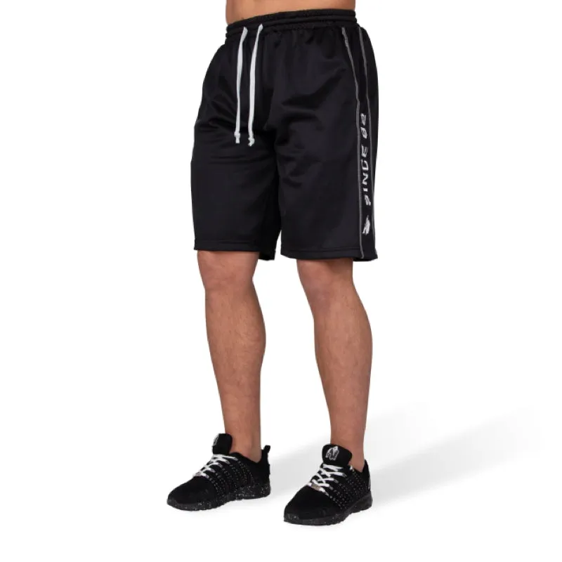 Functional Mesh Shorts- Black/White