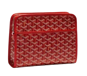 Goyard Jouvence Toiletry Bag "MM Red"