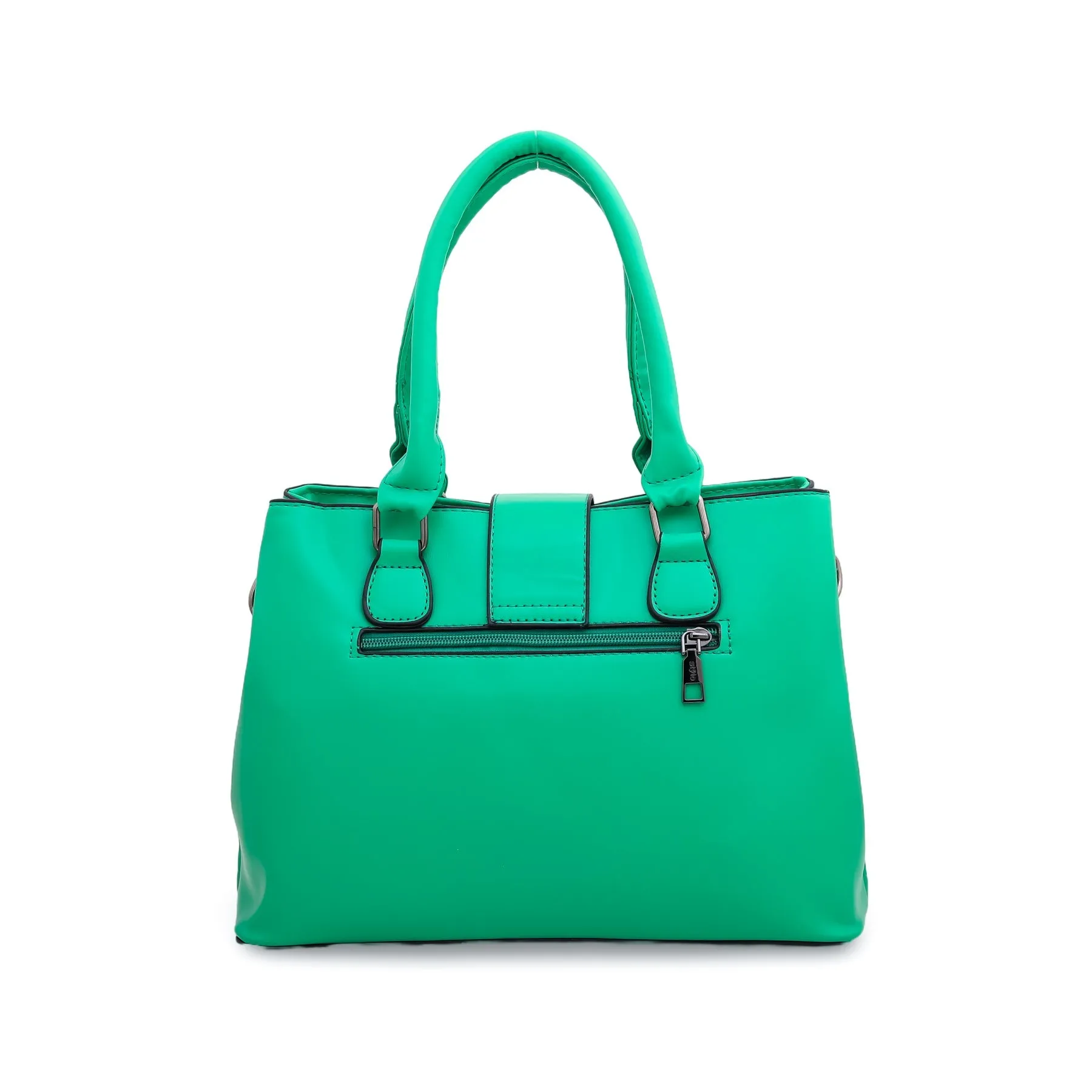 Green Formal Hand Bag P35891