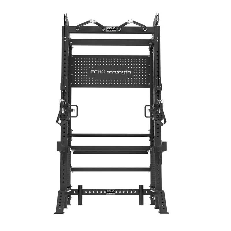 Half Rack Functional Trainer Combo with Storage