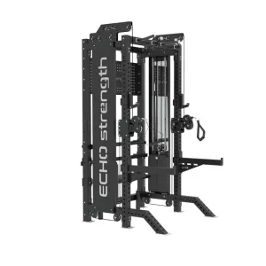 Half Rack Functional Trainer Combo with Storage