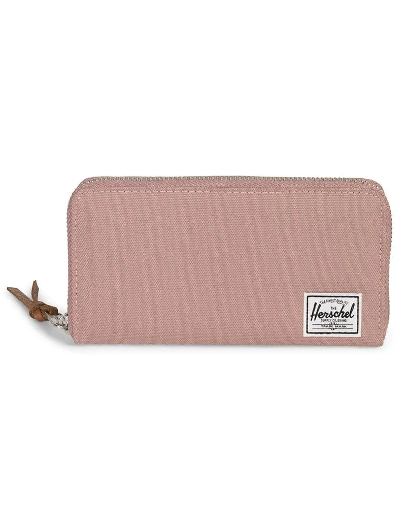 Herschel Supply Co Thomas RFID Clutch Zip Wallet - Ash Rose