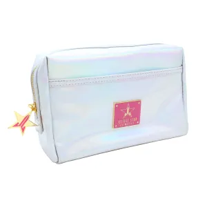 Holographic Silver Makeup Bag