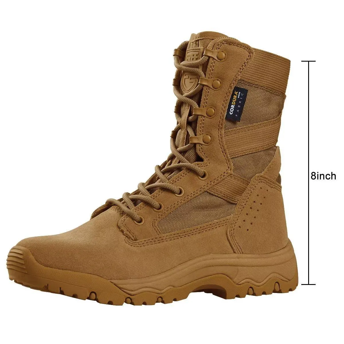 HOPPER 8" Men’s Military Lightweight Tactical Boots